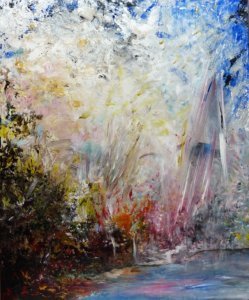 Acrylique sur toile de lin, 600 x 730, 2016