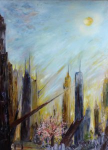 Huile sur toile de lin, 720 x 1000, 2014