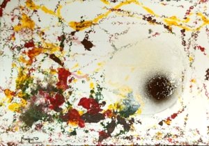 Plantae 3 - sur papier aquarelle 200x300 P3